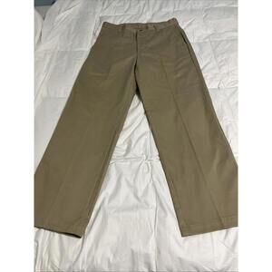 David Taylor Slacks, Mens 32x32 Khaki Classic Fit